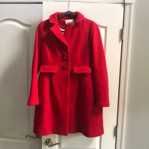 Kate spade red winter jacket